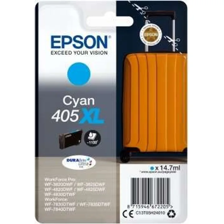 Tinta Epson C13T05H24010 T05H2 Cyan 405XL
