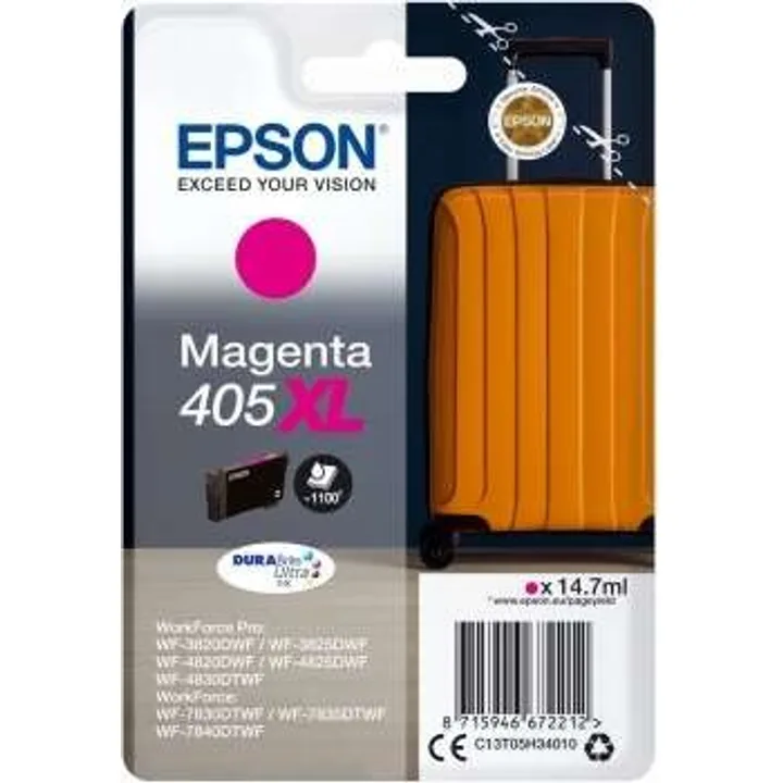 Tinta Epson C13T05H34010 T05H3 Magenta 405XL