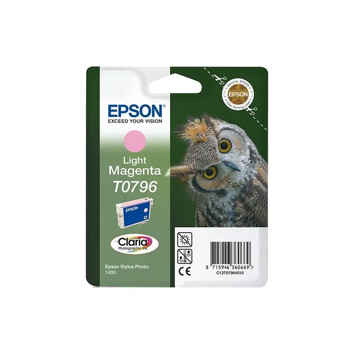 Tinta Epson C13T07964010 Light Magenta T0796
