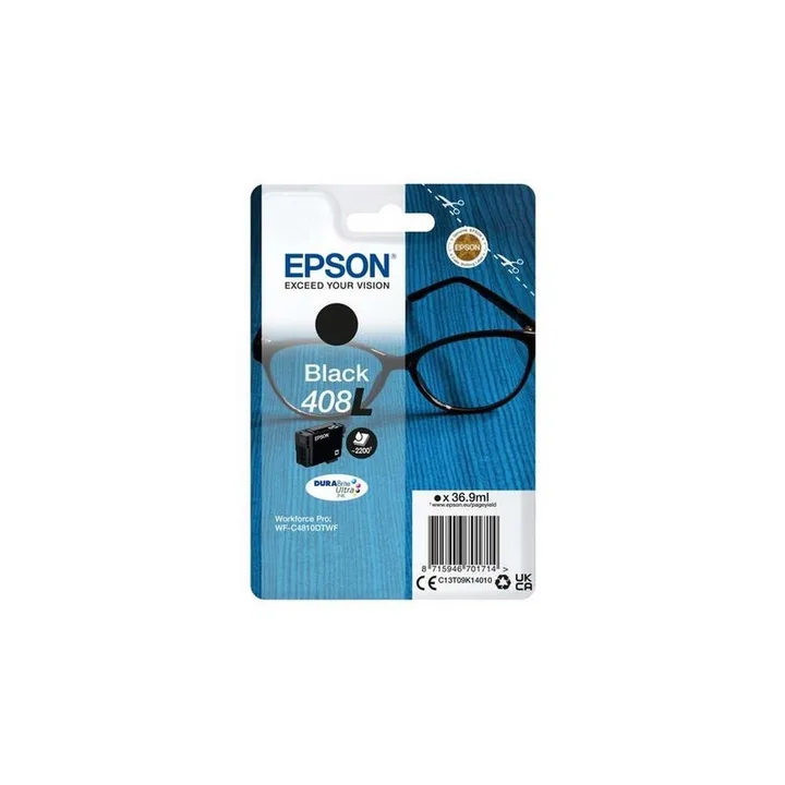 Tinta Epson C13T09K14010 T09K1 Black WF-4810DTWF 408L