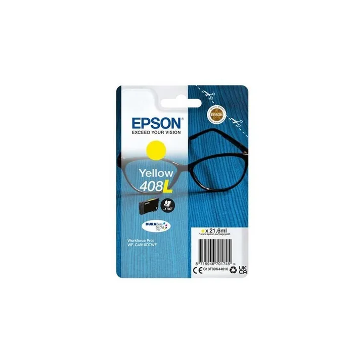 Tinta Epson C13T09K44010 T09K4 Yellow WF-4810DTWF 408L