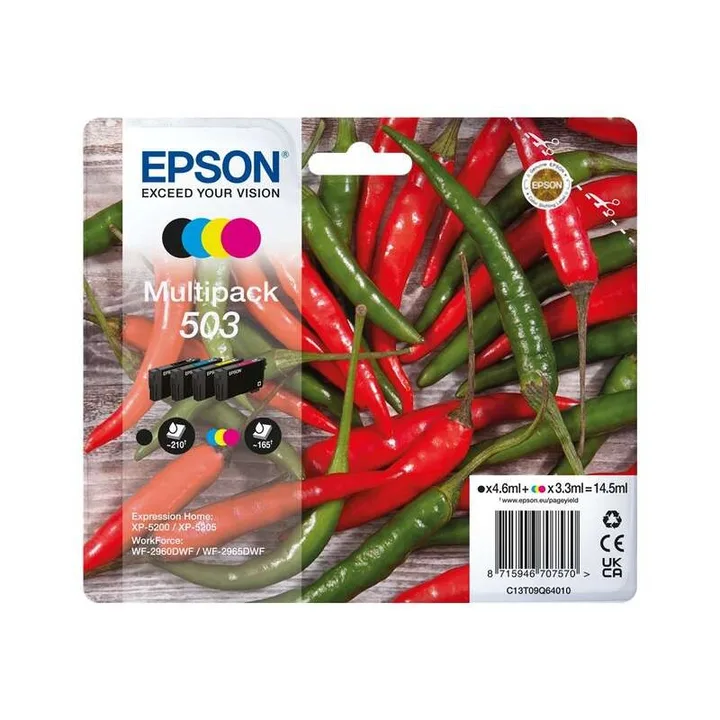 Tinta Epson C13T09Q64010 Multipack 503