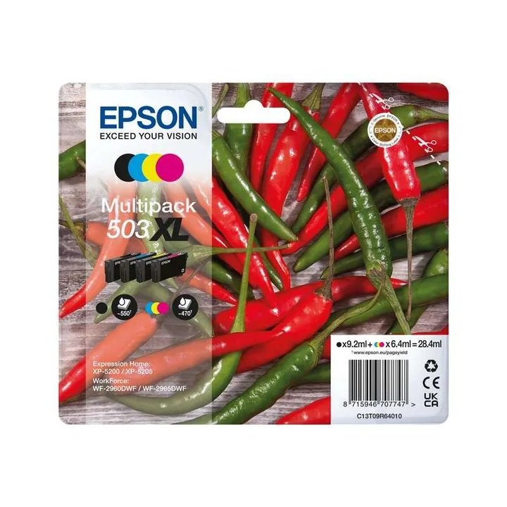 Tinta Epson C13T09R64010 Multipack 503XL