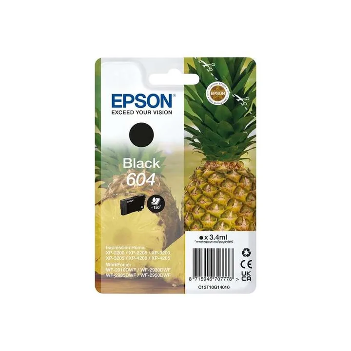 Tinta Epson C13T10G1401 T10G1 Black 604