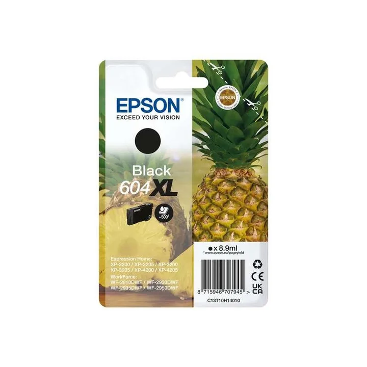Tinta Epson C13T10H1401 T10H1 Black 604XL