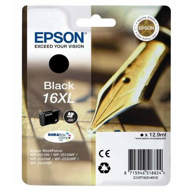 Tinta Epson C13T16314012 T1631 Black 16XL