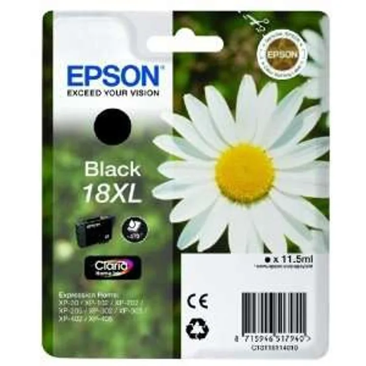 Tinta Epson C13T18114012 Black 18XL