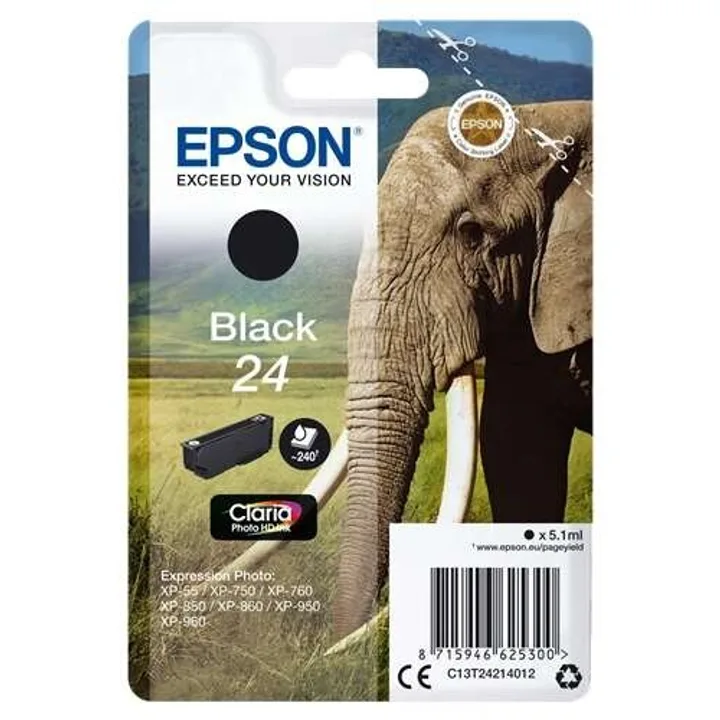 Tinta Epson C13T24214012 Black 24