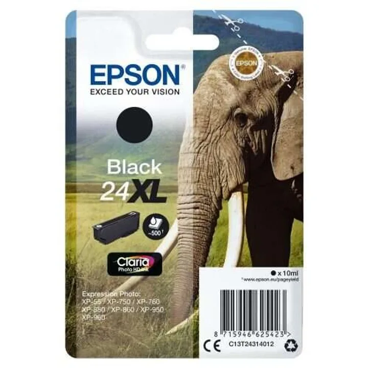 Tinta Epson C13T24314012 T2431 Black 24XL