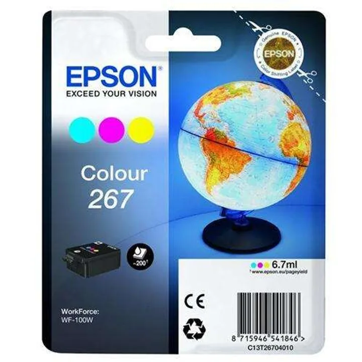 Tinta Epson C13T26704010 Multipack T267