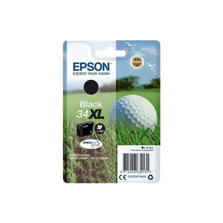 Tinta Epson C13T34714010 Black 34XL Durabrite Ultra T3471
