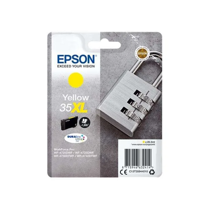 Tinta Epson C13T35944010 Yellow 35XL Durabrite Ultra T3594