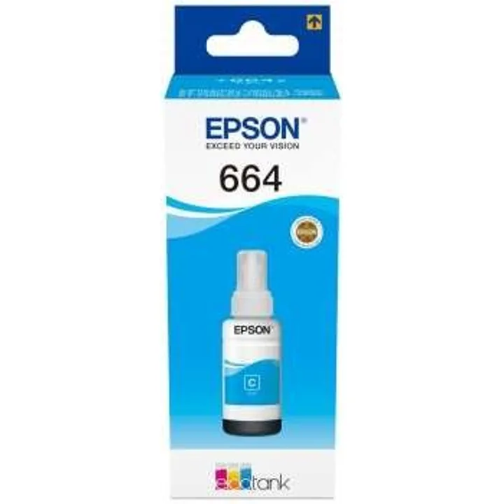 Tinta Epson L355/L555 Bote Cyan 664 Ecotank Bottle (70ML)