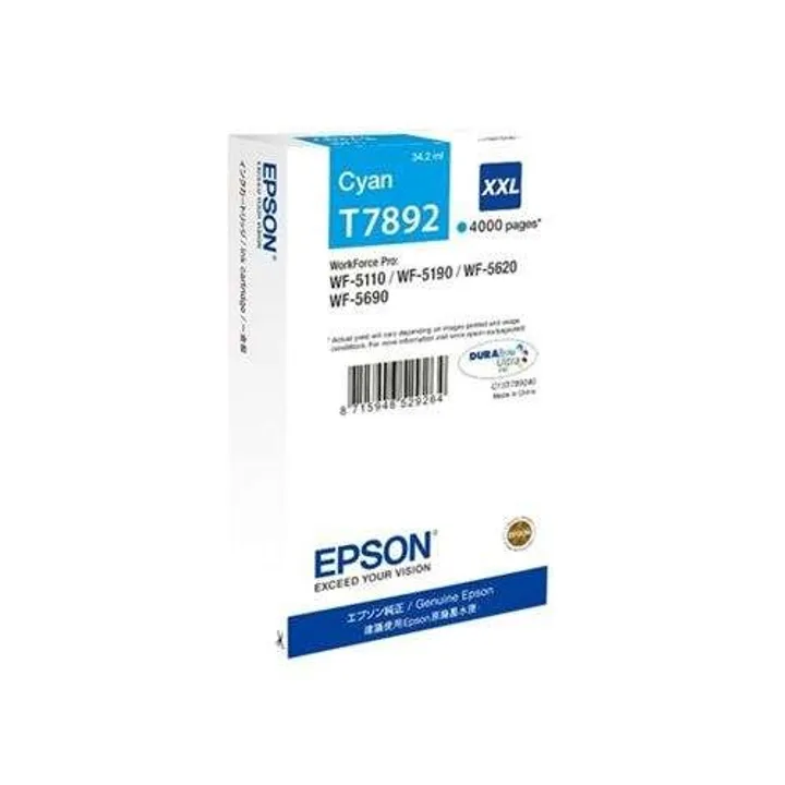 Tinta Epson C13T789240 XXL Cyan T789240 XXL