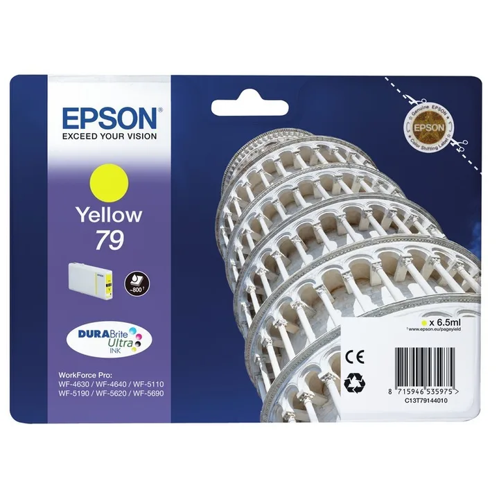 Tinta Epson C13T79144010 T7914 Yellow 79