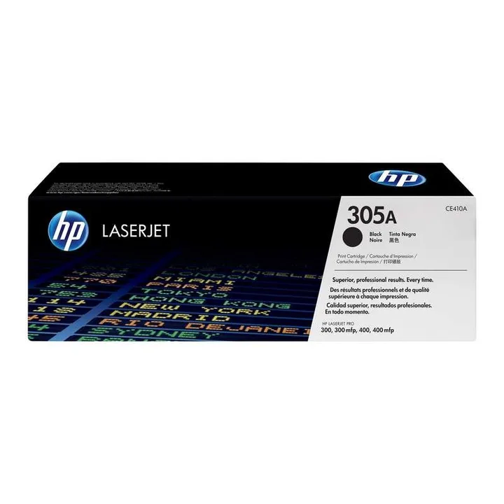 Toner HP CE410A Black Alta Capacidad 305A