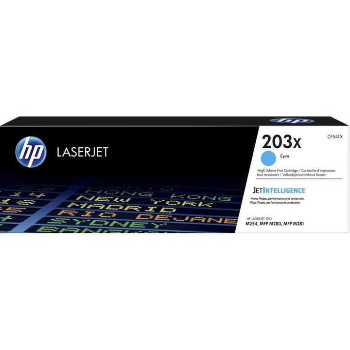 Toner HP 203X CF541X Cyan