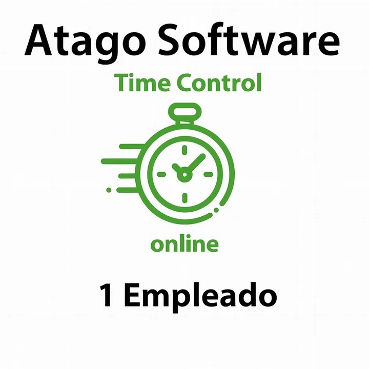 Time Control de Presencia Atago en la Nube 1 Empleado ( ANUAL)