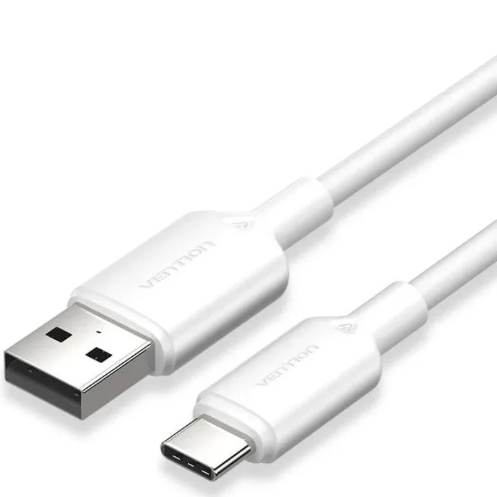 Cable USB 2.0 Vention Tipo USB-C/M-A/M LED 480MBPS 2M White