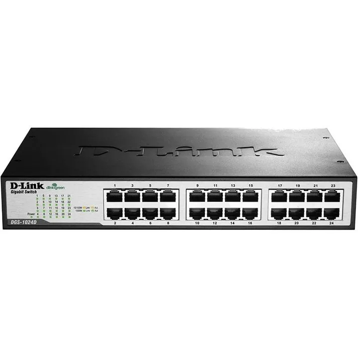 Switch D-LINK Gigabit 24 Puertos DGS-1024D/E Rack