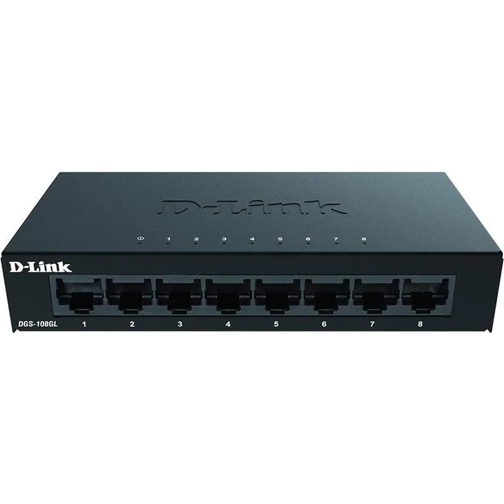 Switch D-Link DGS-108GL de 8 puertos Gigabit