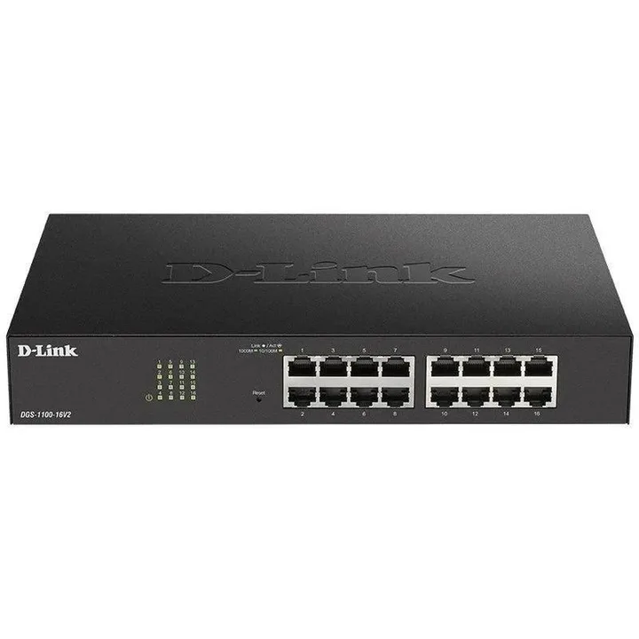 Switch D-LINK Gigabit 16 Puertos Easysmart Gestionable