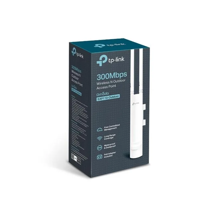 Access Point TP-LINK Omada EAP110 WIFI N300 Exterior Poe
