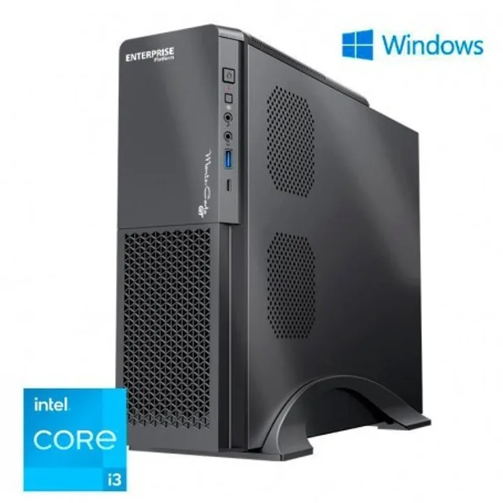 PC Enterprise Montecarlo GT, Core i3-12100F, 8 GB, 500 GB, Windows 11 Pro