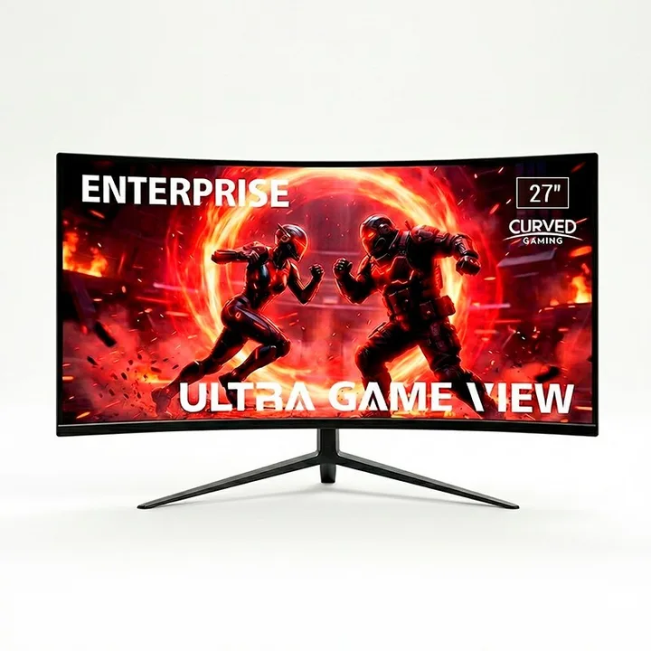 Monitor Enterprise UltraGame-View 27″ VA curvo 2K 200 Hz