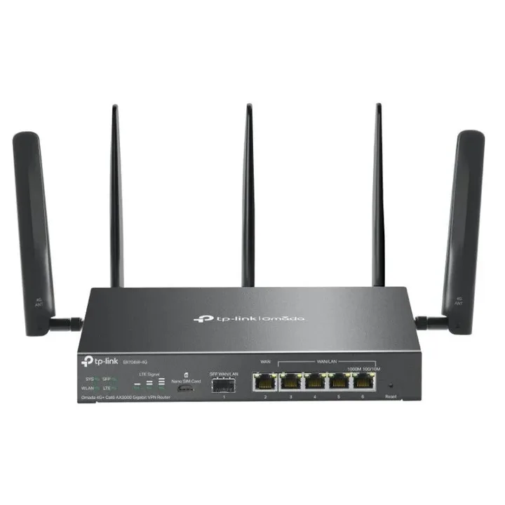 Router VPN TP-Link ER706W-4G con 4G+ y Wi‑Fi 6