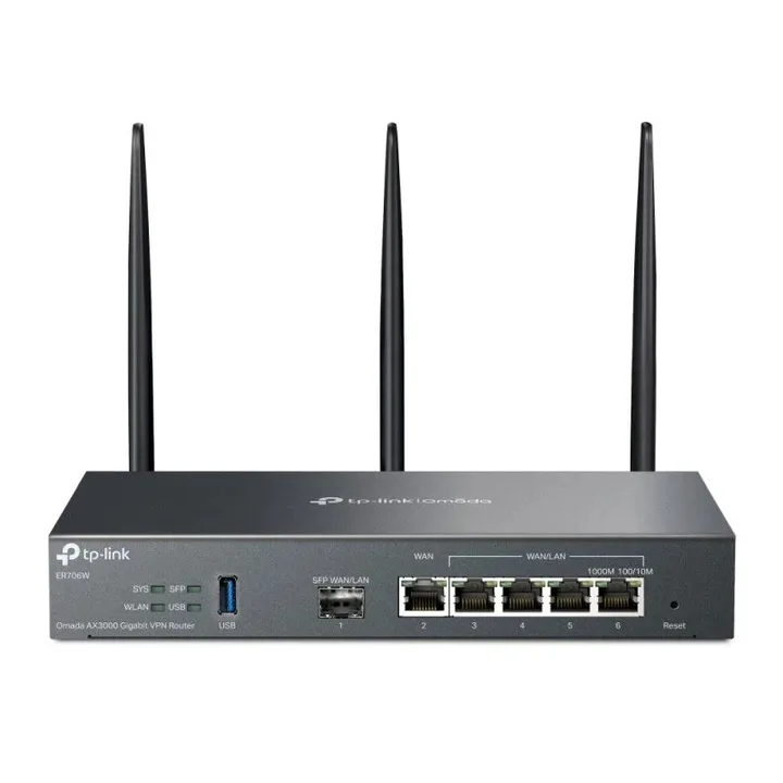 Router VPN TP-Link Omada ER706W AX3000 Wi‑Fi 6