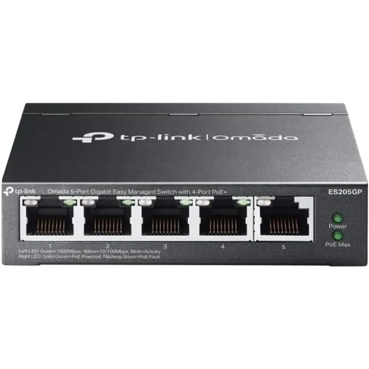 Switch TP-LINK ES205GP Gigabit 5 Puertos POE+