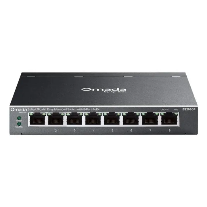 Switch TP-Link ES208GP de 8 puertos Gigabit PoE+