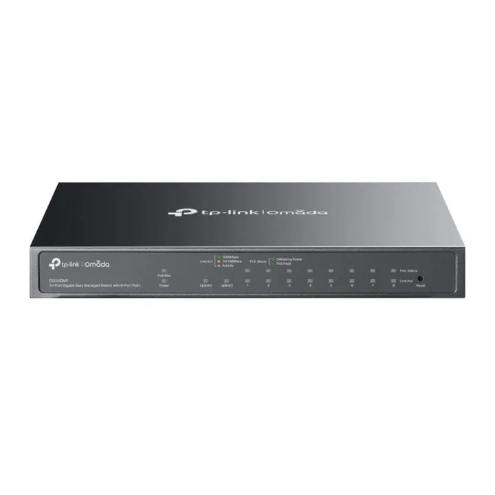 Switch TP-Link ES210GMP de 10 puertos Gigabit PoE+