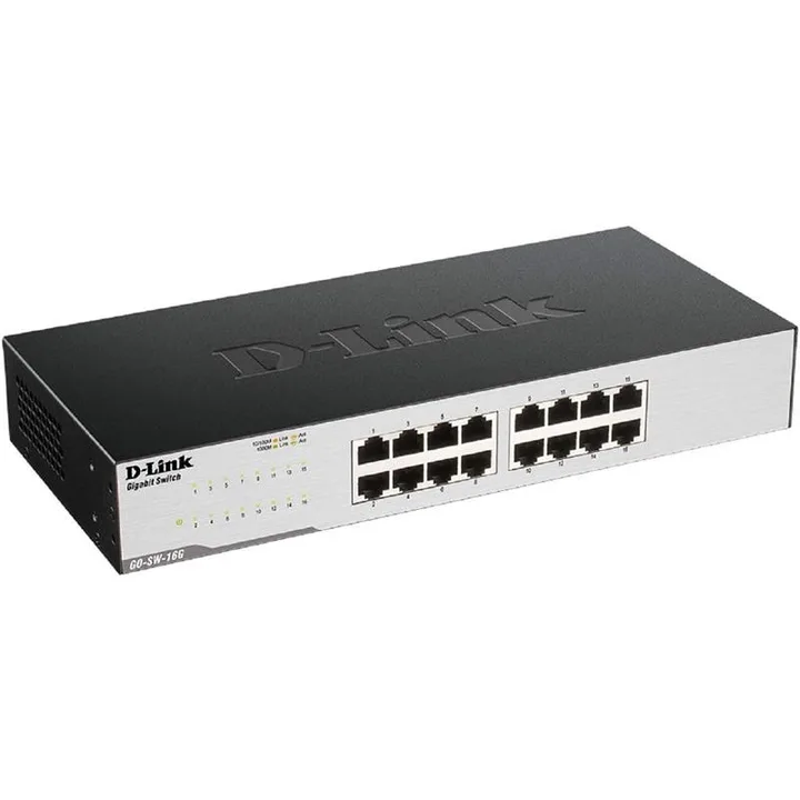Switch D-Link GO-SW-16G de 16 puertos Gigabit