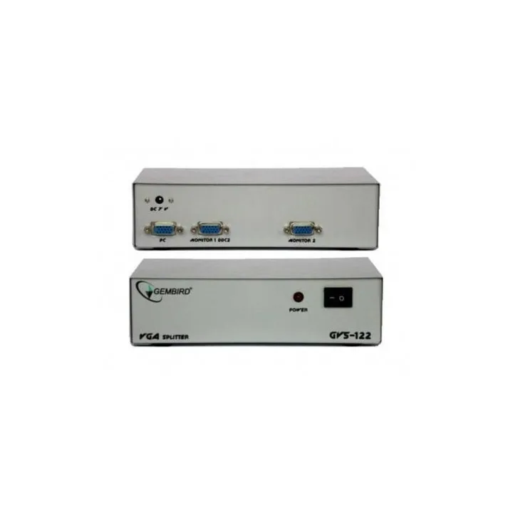 Conmutador VGA Gembird 2 Monitores