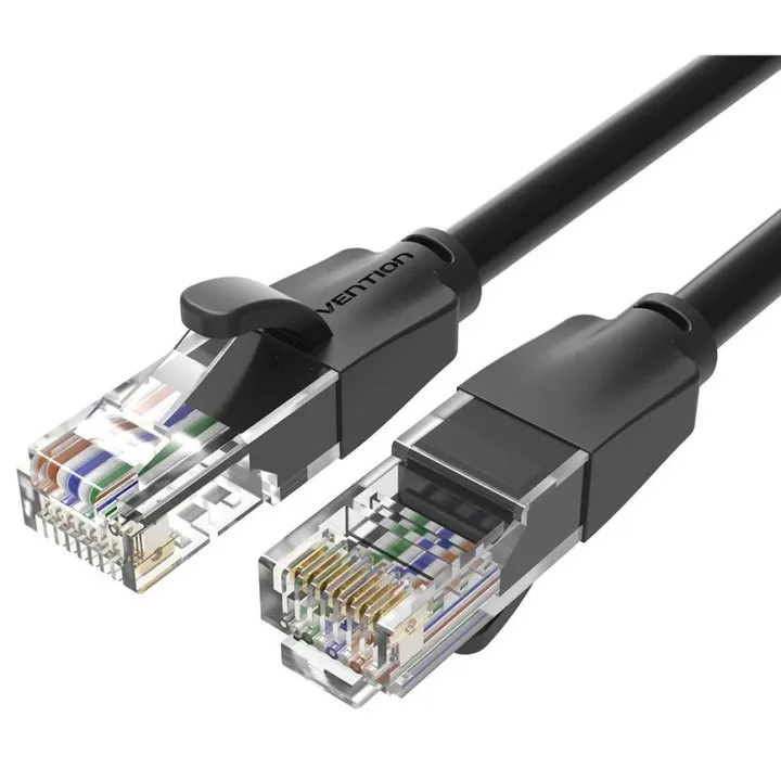 Cable de Red CAT.6 Utp 1M Vention Black