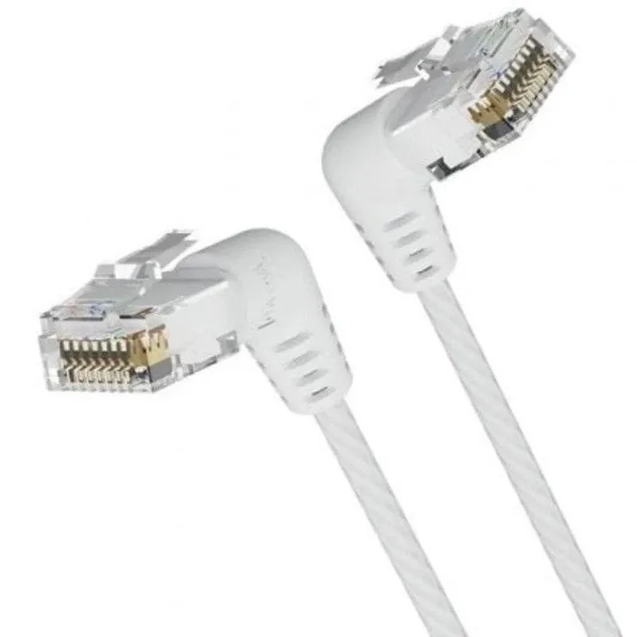 Cable de Red CAT.6A Utp 0.5M Vention Cabeza Rotatoria 360º White