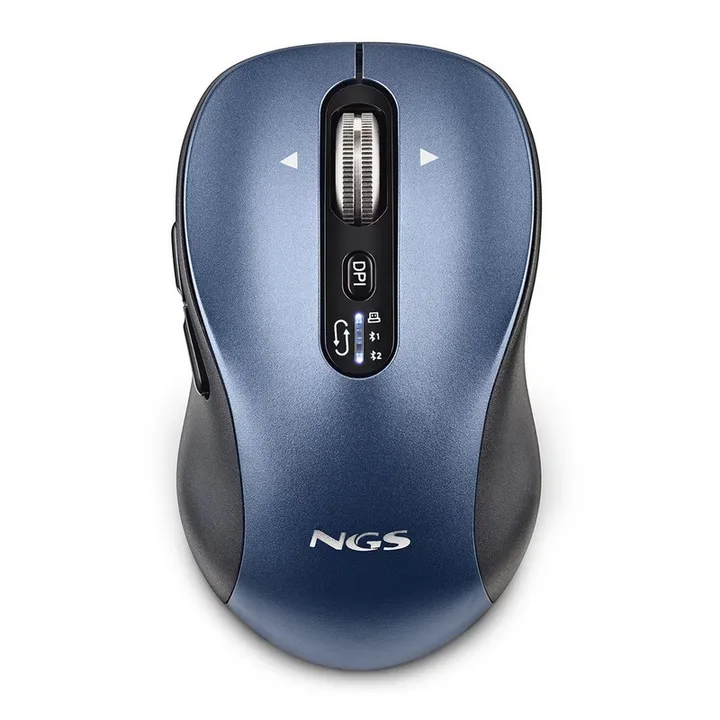 Raton NGS Infinity RB Wireless Recargable Multidispositivo Black