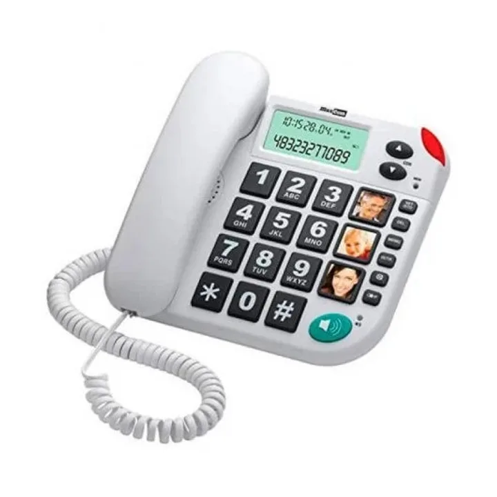 Telefono Fijo Maxcom KX-T480 White