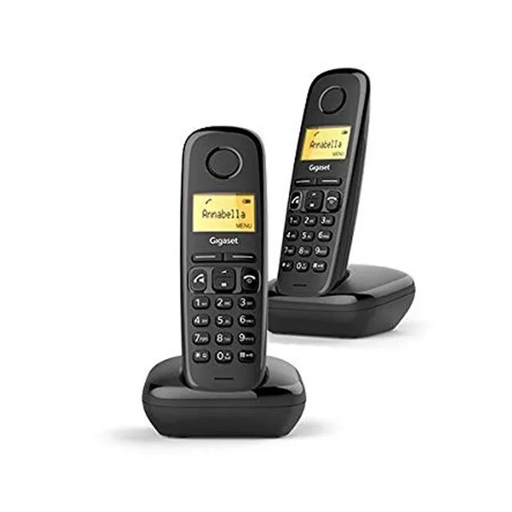 Telefono Gigaset A270 Black Duo