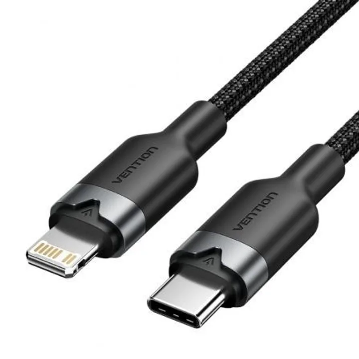 Cable Vention USB-C - Lightning 27W 2M Black
