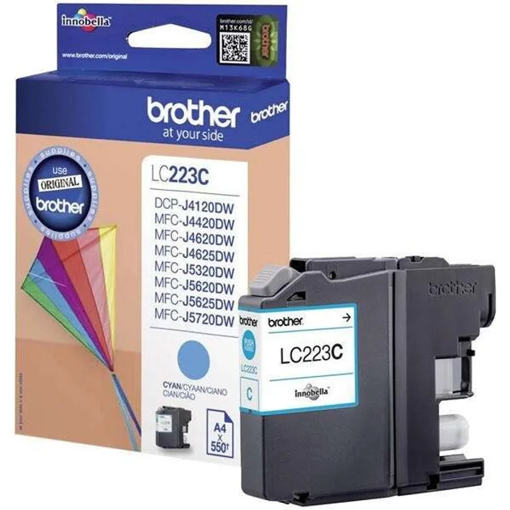 Tinta Brother LC223 Cyan