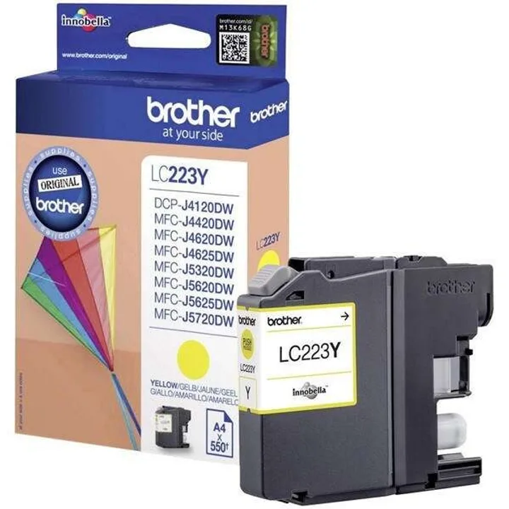 Tinta Brother LC223 Yellow