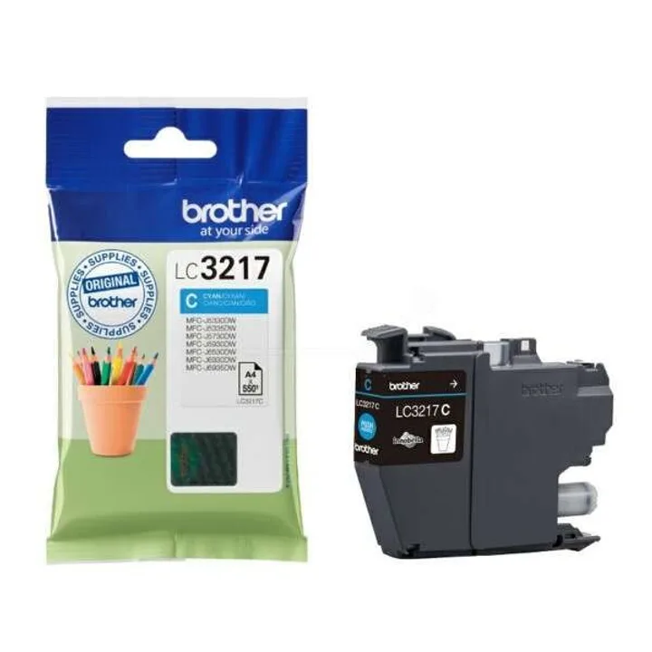Tinta Brother LC3217 Cyan