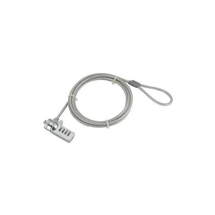 Candado de portátil Gembird con combinación, cable de 1,8 m
