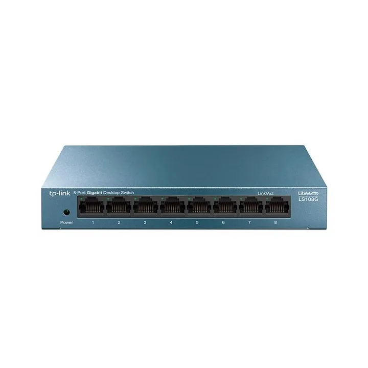 Switch TP-LINK Gigabit 8 Puertos LS108G Metalico
