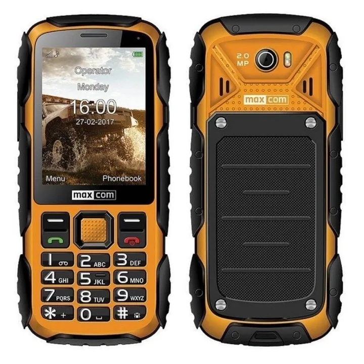Smartphone Maxcom MM920L 2.8 2G/IP67 2MPX Rugerizado YELLOW/BLACK