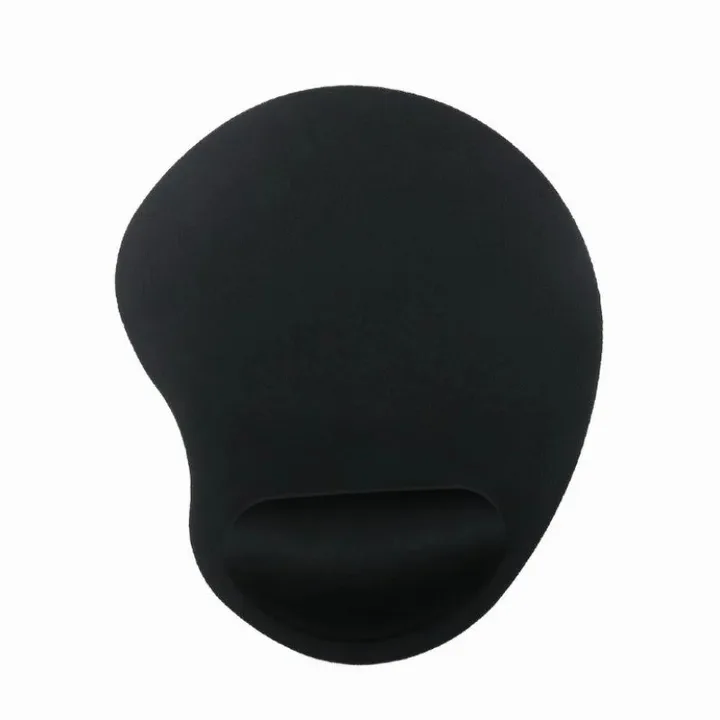 Alfombrilla Gembird Reposamuñecas Mouse Pad Black