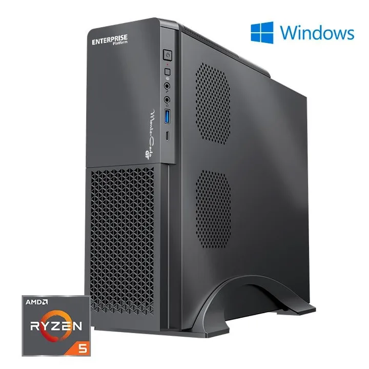 PC Enterprise Montecarlo GT, Ryzen 5 5655G, 8 GB, 500 GB, Windows 11 Pro